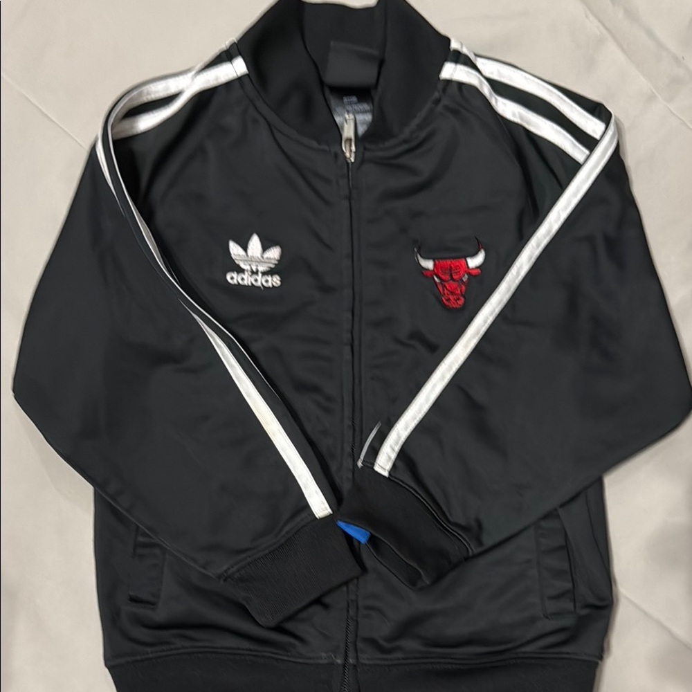 Adidas Black and White Track Jacket Iconic Design